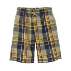 BASEBALL CHAMP OLIVE PLAID SHORTS 3 4 5 6 10 12 NWT 